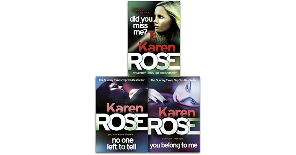 Karen Rose Baltimore Series Collection 3 Books Set by Karen Rose