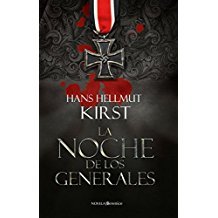 Portada de La noche de los generales, de Hans Hellmut Kirst