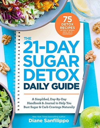 The 21-Day Sugar Detox Daily Guide: A Simplified, Day-By Day Handbook & Journal to Help You Bust Sugar & Carb Cravings Naturally (Kindle Edition)