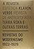 Revistas do Modernismo 1922-1929