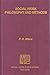 Social work - philosophy and methods