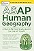 ASAP Human Geography: A Quick-Review Study Guide for the AP Exam (College Test Preparation)