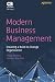 Modern Business Management: Creating a Built-to-Change Organization