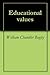 Educational values