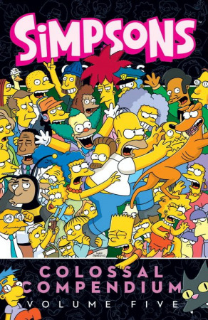 Simpsons Comics Colossal Compendium: Volume 5: The Fifth Classic Collection Featuring Springfield's Favorite Family with Collectible Aztec Theater Paper Craft