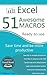 Excel - 51 Awesome Macros by Philippe A. Louis