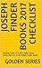 Joseph Finder Books 2017 Checklist by Golden Series