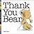 Thank You Bear by Greg   Foley