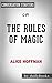 The Rules of Magic by Alice Hoffman | Conversation Starters
