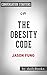 The Obesity Code by Dr. Jason Fung | Conversation Starter