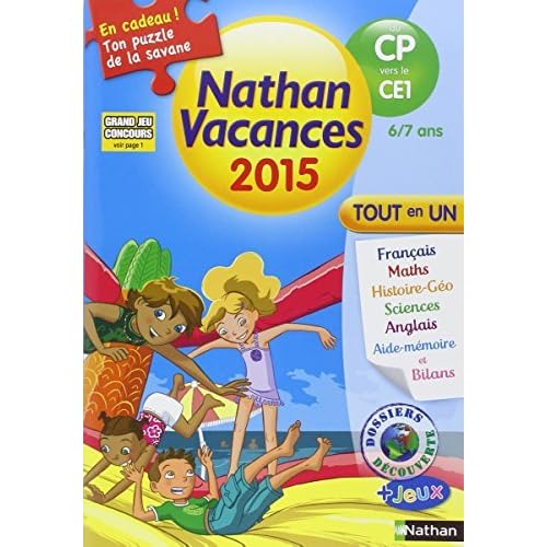Nathan Vacances Du Cp Vers Le Ce1 6 7ans By Veronique Calle