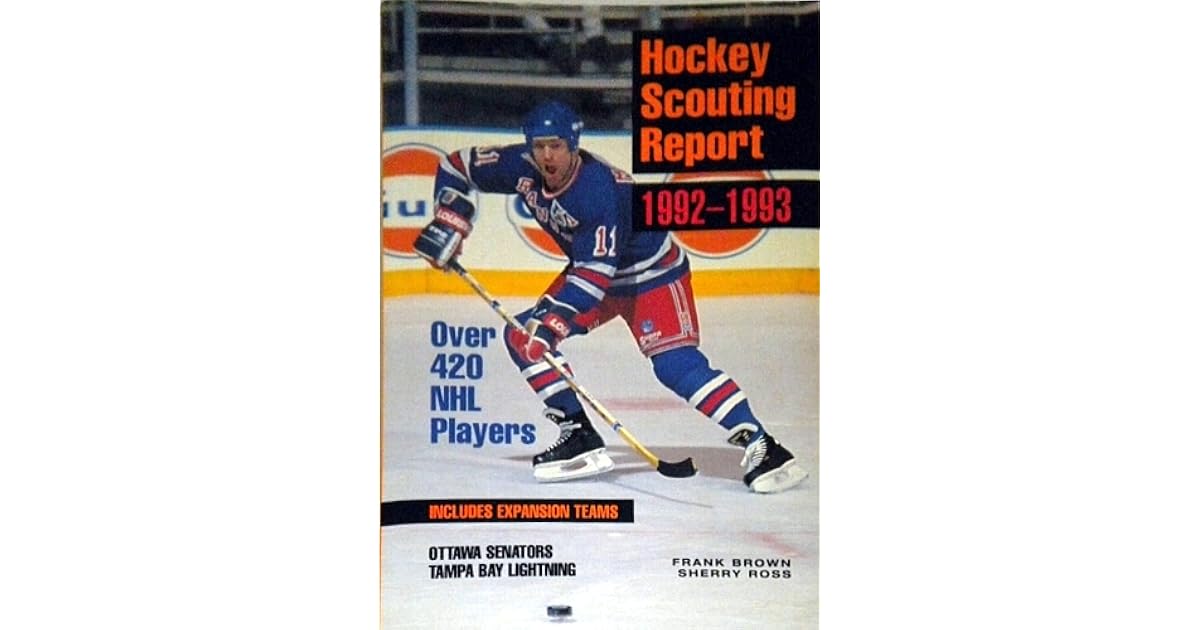 Hockey Scouting Report 19921993 by Frank Brown