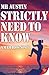 Strictly Need to Know (Maji Rios #1)