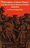Philosophies of Music History: A Study of General Histories of Music 1600-1960