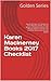 Karen MacInerney Books 2017 Checklist by Golden Series