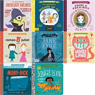 The Classic Baby Lit Collection Boxed Set - Romeo & Juliet, Wizard of Oz, Sherlock Holmes, Pride & Prejudice, Moby Dick, Jane Eyre, Alice in Wonderland, Jungle Book (Board book)