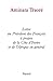 Lettre au Président des Français à propos de la Côte d'Ivoire... by Aminata Traoré