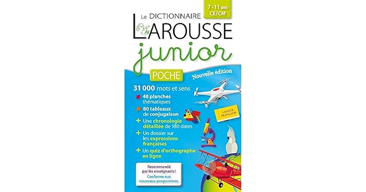 Larousse Junior Poche 7 11 Ans Cecm Dictionnaire Du - 