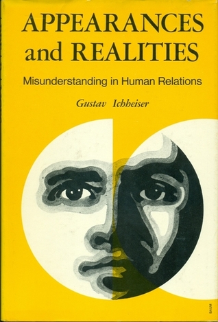 Appearances and Realities: Misunderstanding in Human Relations (Hardcover)
