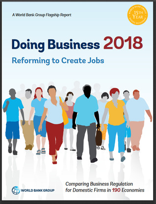 Doing Business 2018: Reforming to Create Jobs (Paperback)