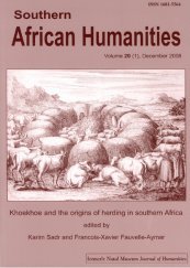 Southern African Humanities - Volume 29 Number 1, December 2016