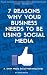 7 Reasons Why Your Business Needs To Be Using Social Media (Social Media Marketing for Businesses): A. Smith Media Social Marketing Series (A. Smith Media Social Media Series)