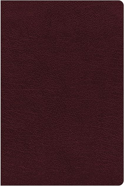 NIV, Reference Bible, Giant Print, Bonded Leather, Burgundy, Red Letter, Thumb Indexed, Comfort Print