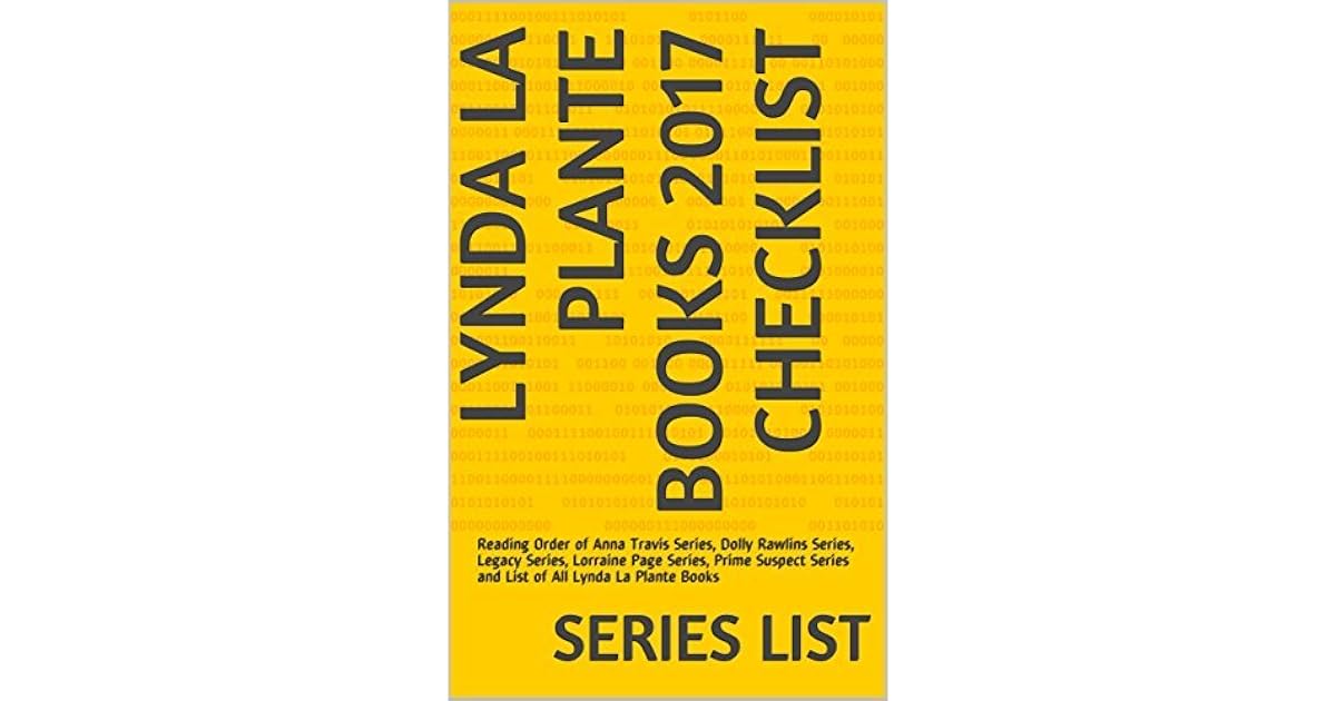 Lynda La Plante Books 2017 Checklist Reading Order of Anna Travis