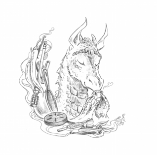 The Dragon with an Unbearable Family (Tales from the Chocolate Heart, #0.5)