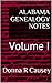 ALABAMA GENEALOGY NOTES : V...