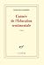 L'Année de l'Éducation sent...