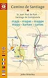 Book cover for Camino de Santiago Maps: St. Jean Pied de Port - Santiago de Compostela (Camino Guides)
