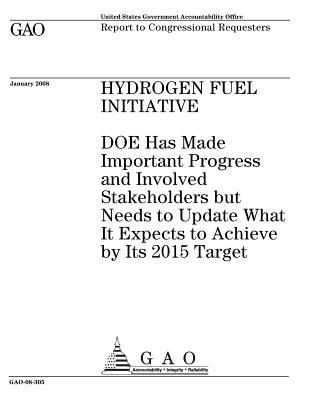 Hydrogen Fuel Initiative: Doe Has Made Important Progress and Involved Stakeholders But Needs to Update What It Expects to Achieve by Its 2015 Target: Report to Congressional Requesters.