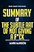 Summary: The Subtle Art of ...