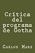 Critica del Programa de Gotha