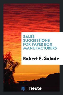 Sales Suggestions for Paper Box Manufacturers