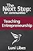 The Next Step for Communities: Teaching Entrepreneurship