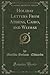 Holiday Letters From Athens, Cairo, and Weimar (Classic Reprint)