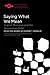 Saying What We Mean: Implicit Precision and the Responsive Order (Studies in Phenomenology and Existential Philosophy)