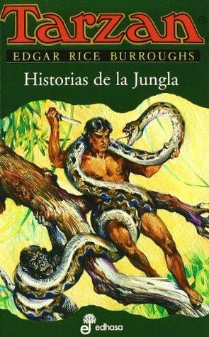 Portada de Historias de la jungla, de Edgar Rice Burroughs