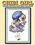 Chibi Girl Cross Stitch Pattern Project by Inna Zimovec