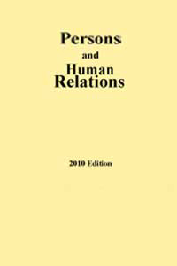 Persons and Human Relations