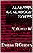 ALABAMA GENEALOGY NOTES: Vo...