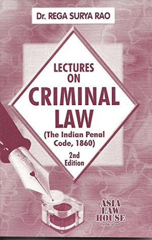 Lectures on Criminal Law (Indian Penal Code)