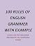 !00 RULES OF ENGLISH GRAMME...