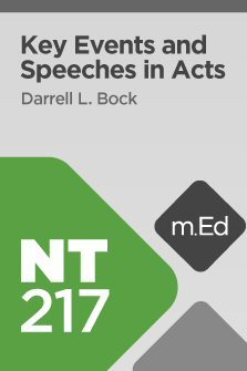 Key Events and Speeches in Acts (ebook)
