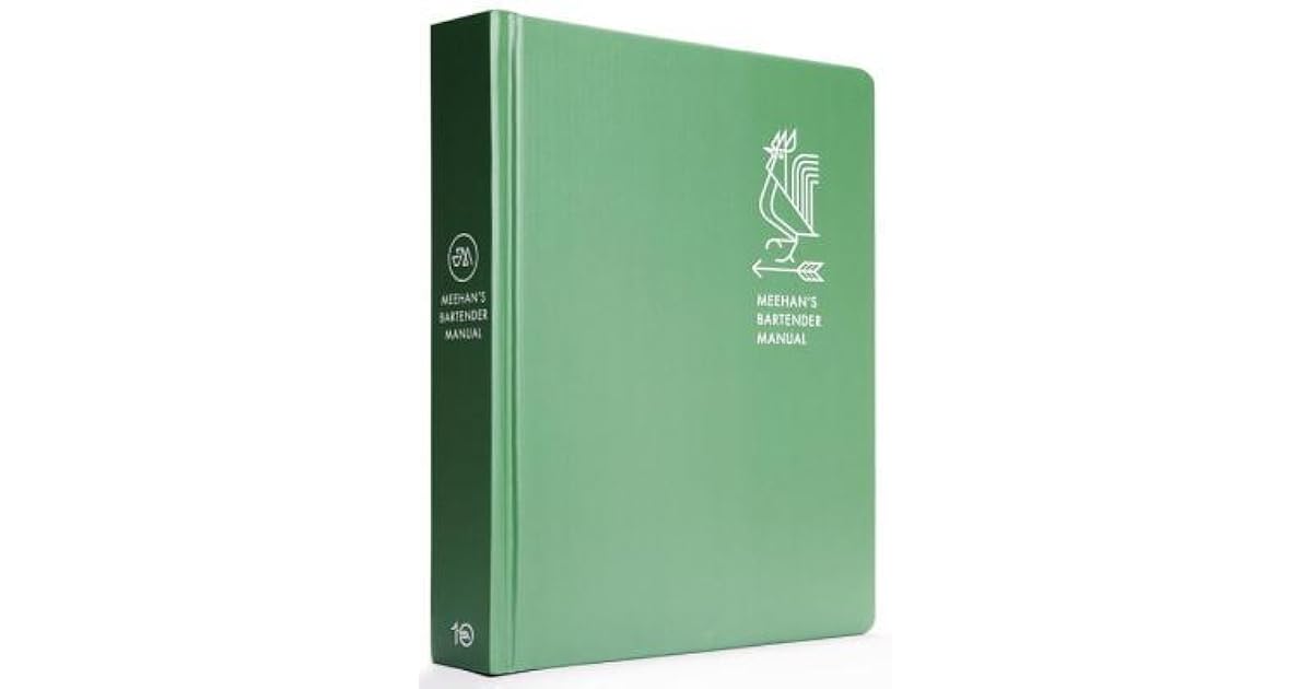Meehan's Bartender Manual by Jim Meehan