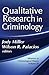 Qualitative Research in Cri...