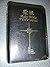 Black Leather Golden Edge with Zipper Chinese–English Bilingu... by Anonymous
