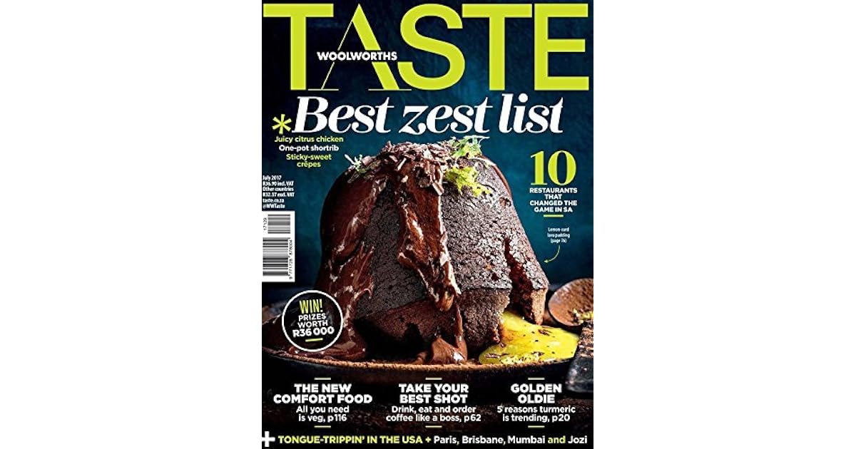 Woolworths Taste Recipe Book The New Comfort Food by Vesco Inc